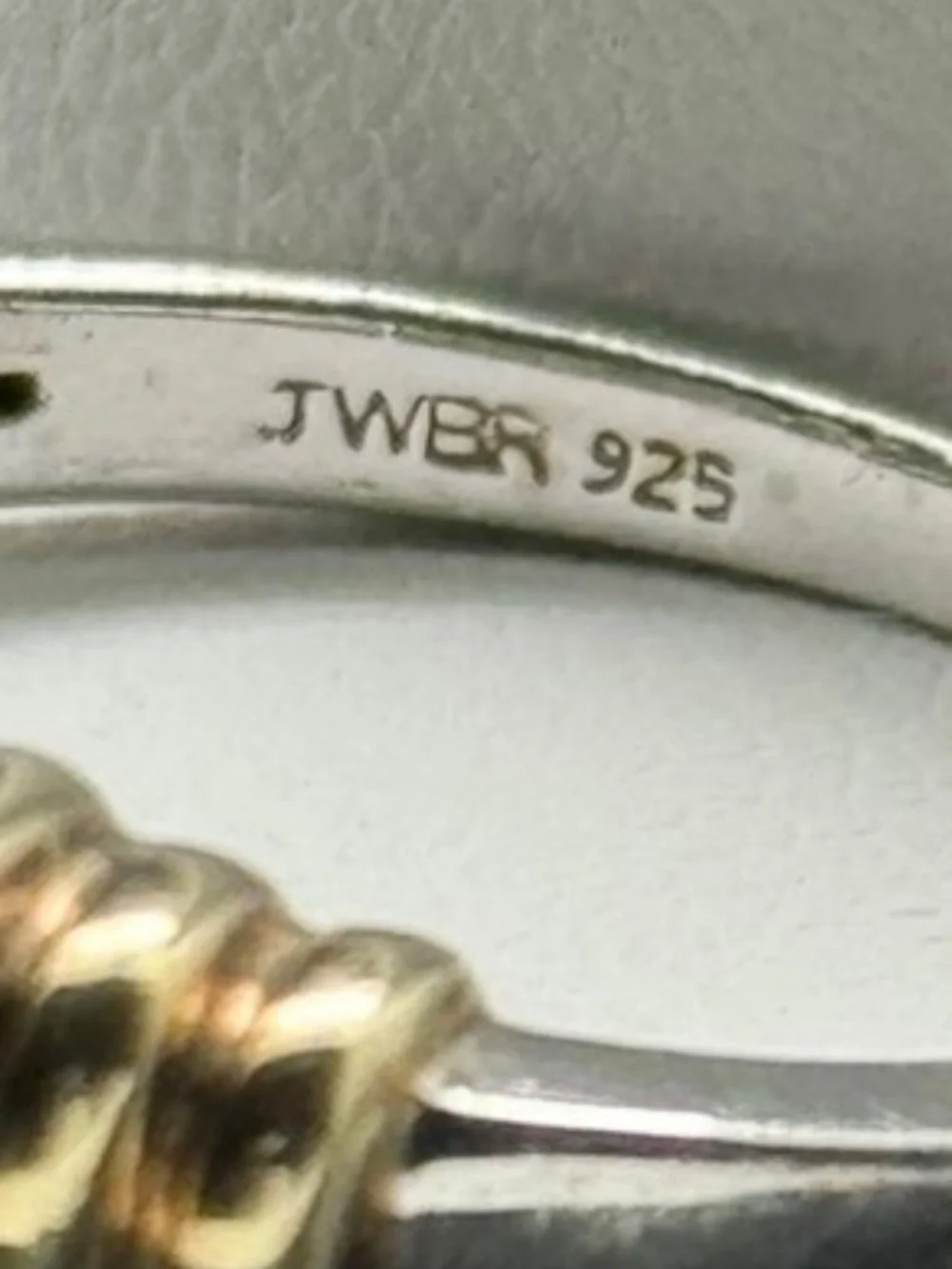 JWBR Sterling Silver Diamond Pave Ring ๐ - Picture 4 of 10